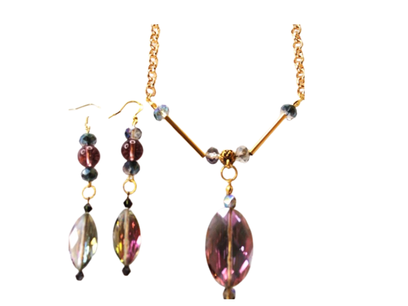 Wendella/ necklace & earring set