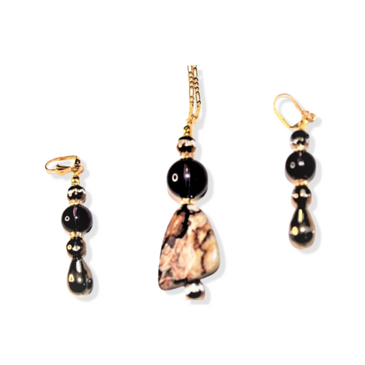 Camila | Pendant + Earring set