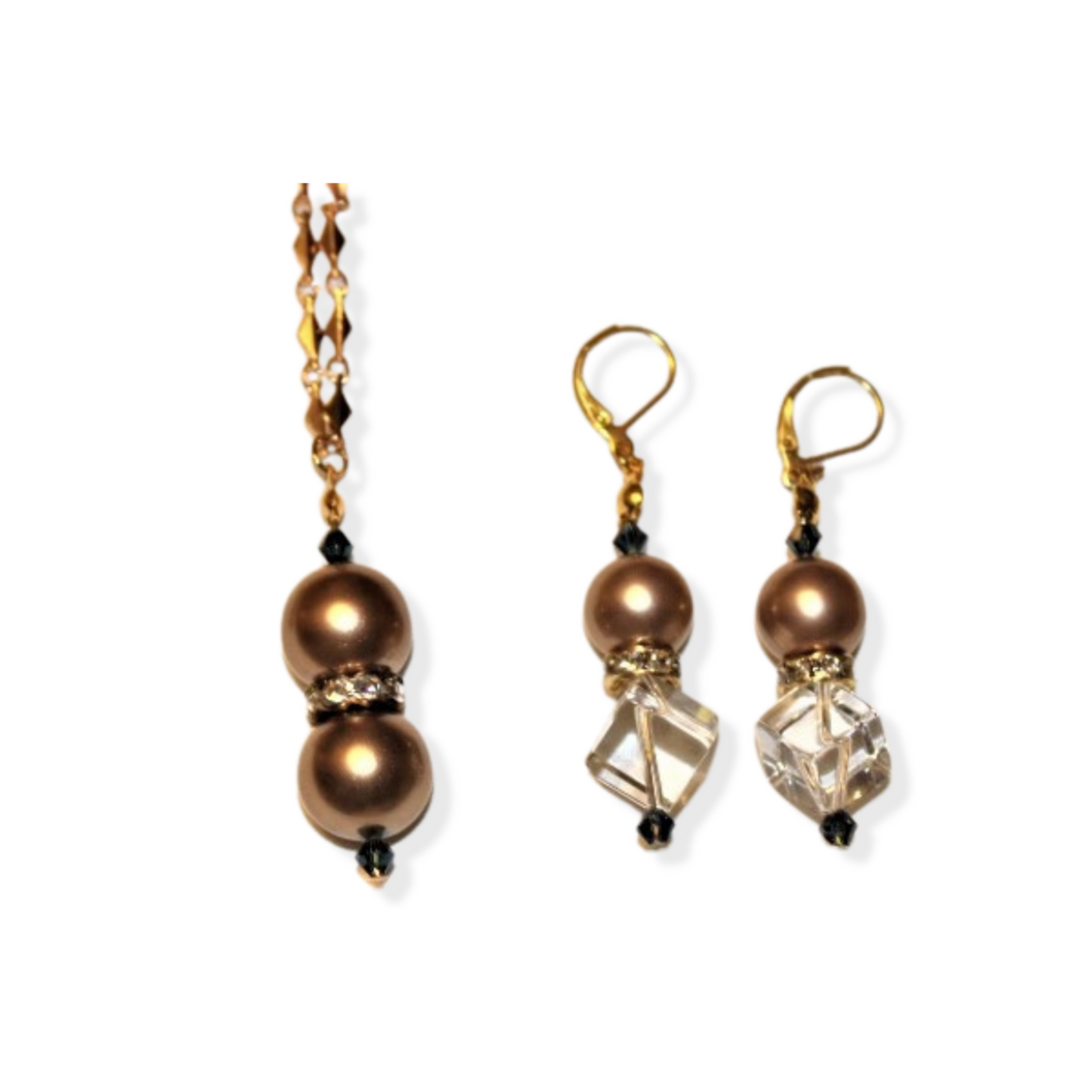 Janet   | Pendant + Earring Set