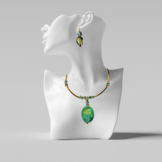 Michelle | Pendant and Earring Set
