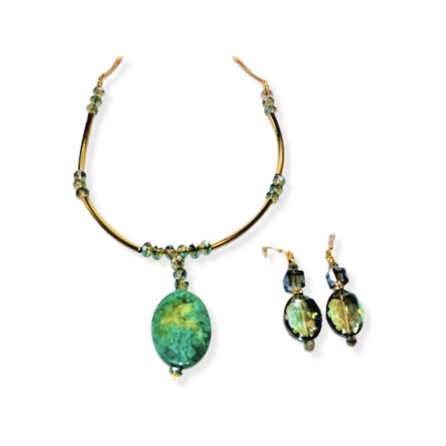 Michelle | Pendant and Earring Set